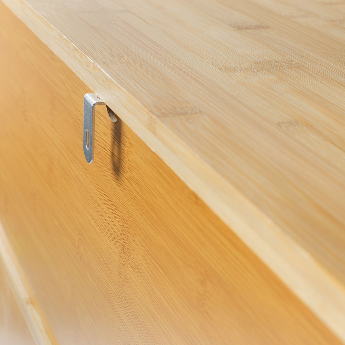 Sapateira VENEZA natural com porta de correr 100cm