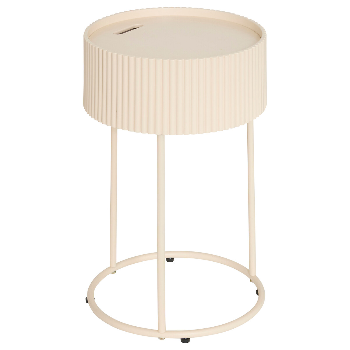 Mesa de apoio JUNA bege 48cm