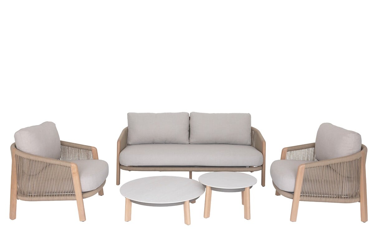 Conjunto de jardim NELORA argile