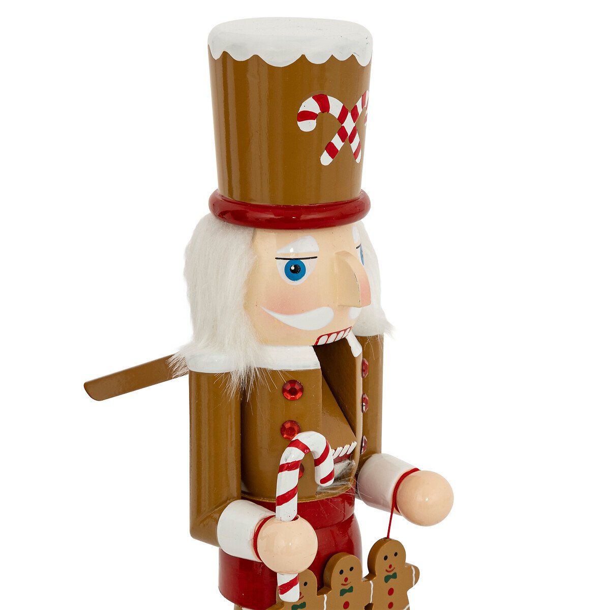 Figura soldado de chumbo com bolacha de gengibre 38cm,  Figura soldado de chumbo com bolacha de gengibre 38cm