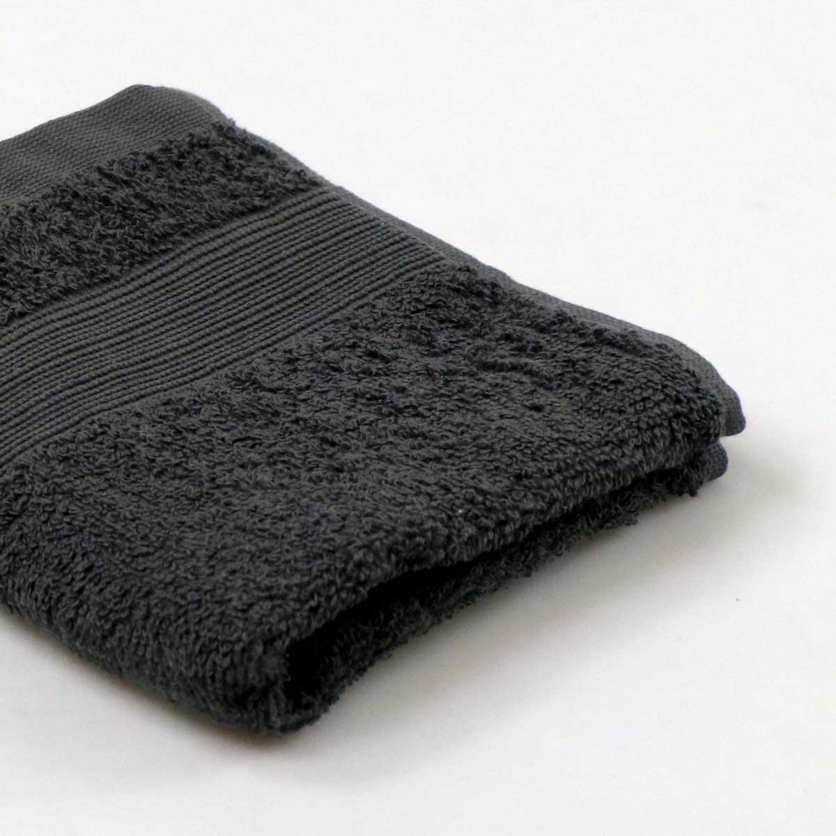 Toalha cinza escuro TIMELESS 30x50cm