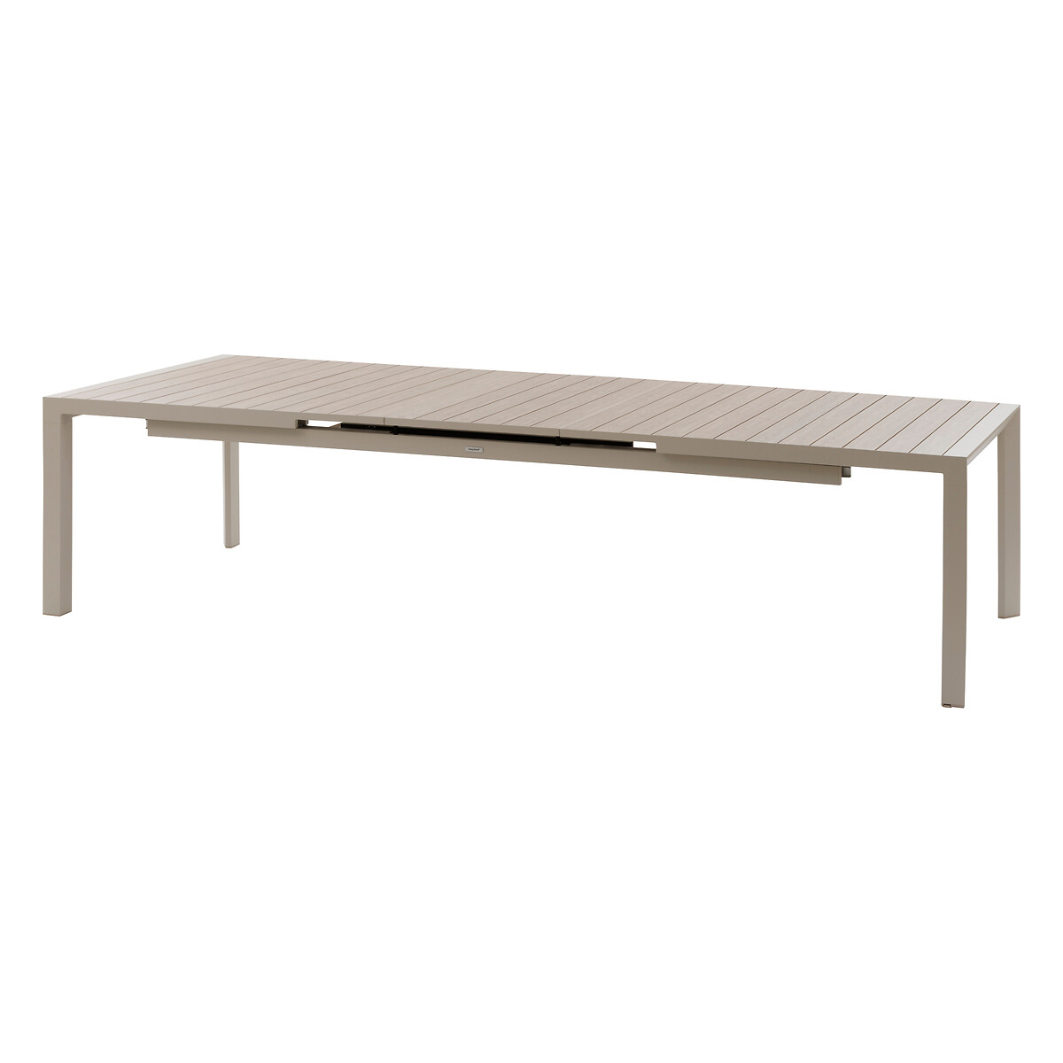 Mesa extens&iacute;vel autom&aacute;tica EVASION bege 254-314cm