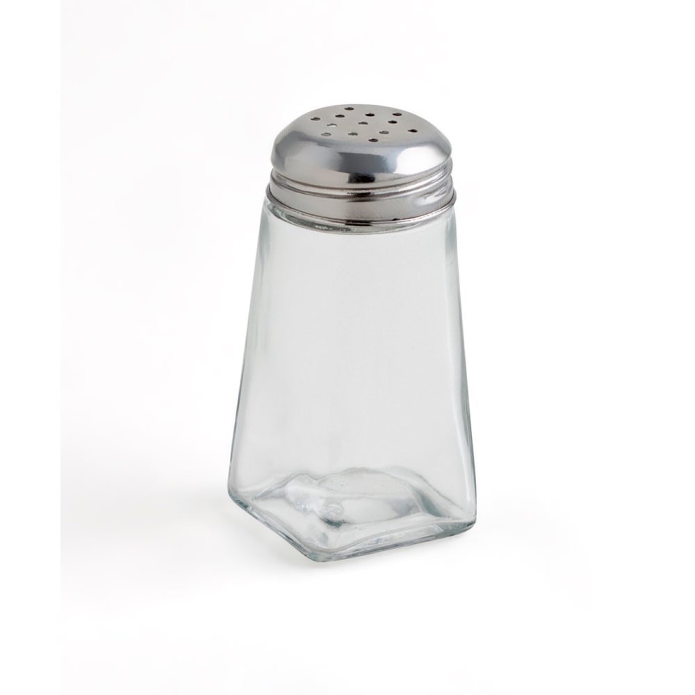 Saleiro de vidro com tampa