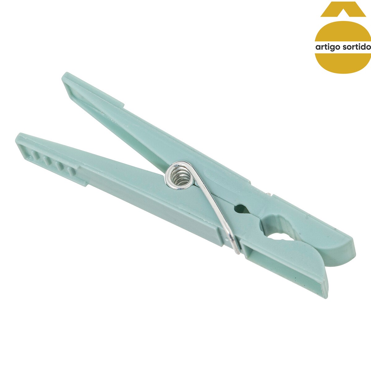 Conjunto de 24 molas em plástico coloridas