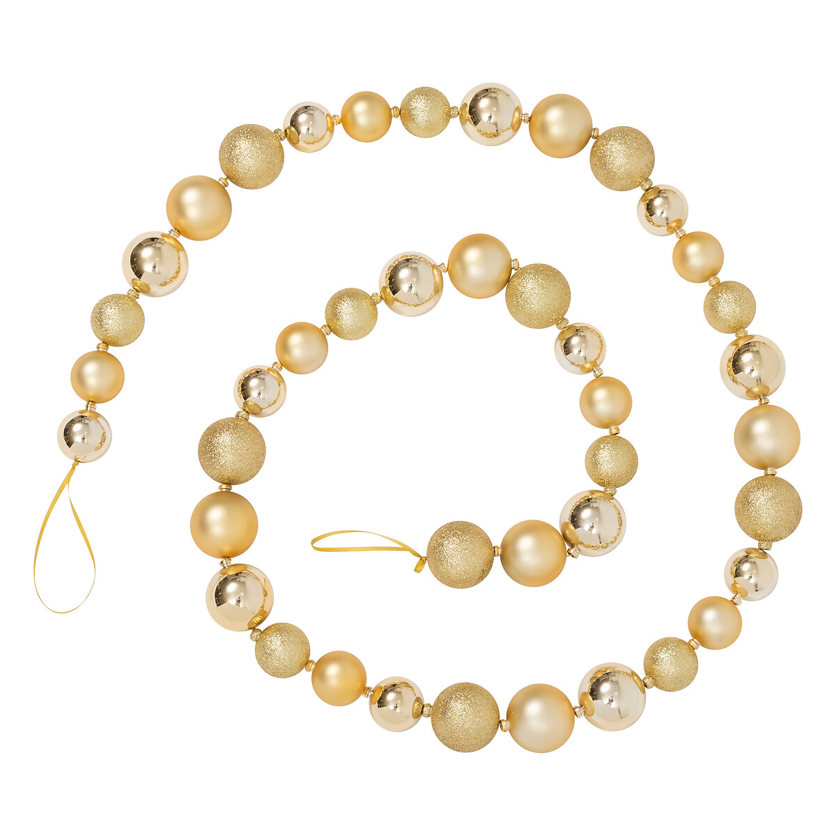 Grinalda com bolas de natal 200cm