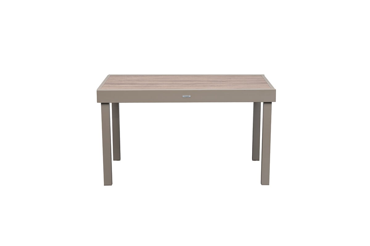 Mesa extens&iacute;vel PIAZZA truffe/caf&eacute;