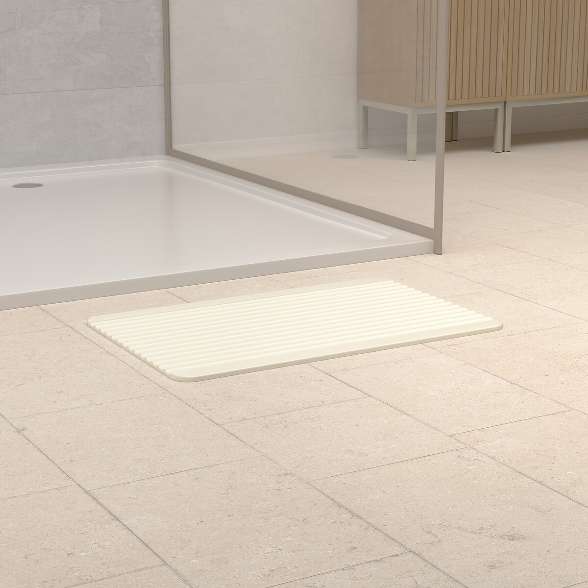 Tapete WC bege 39x60cm
