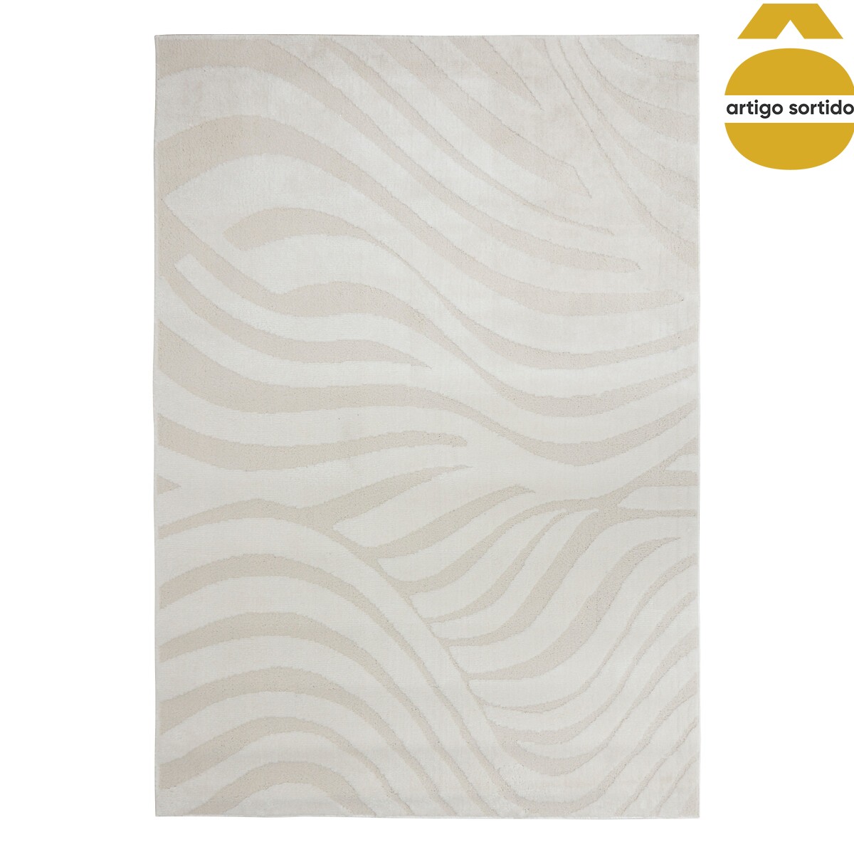 Tapete decorativo ANOAI branco 150x200cm