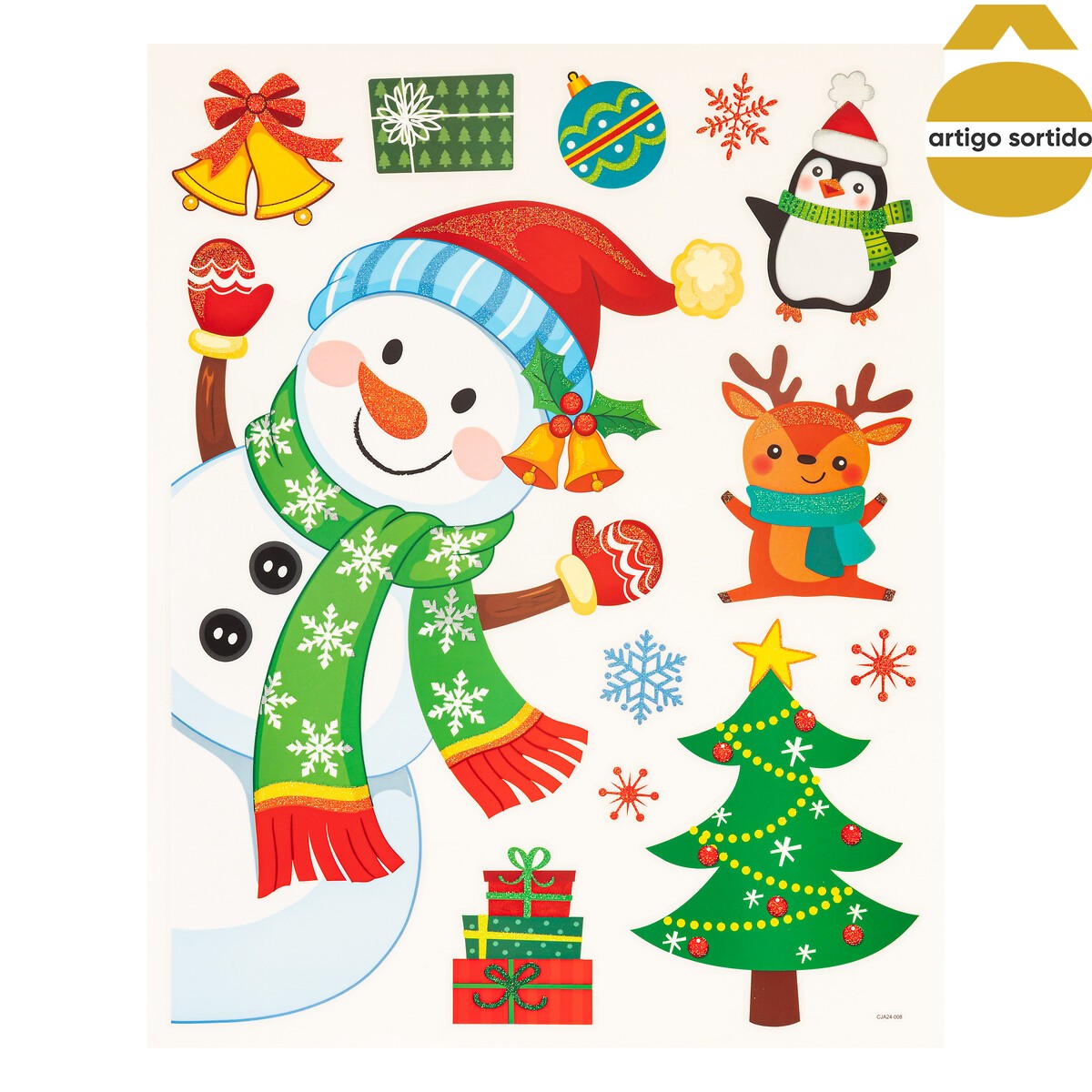 Autocolantes figura natalícia