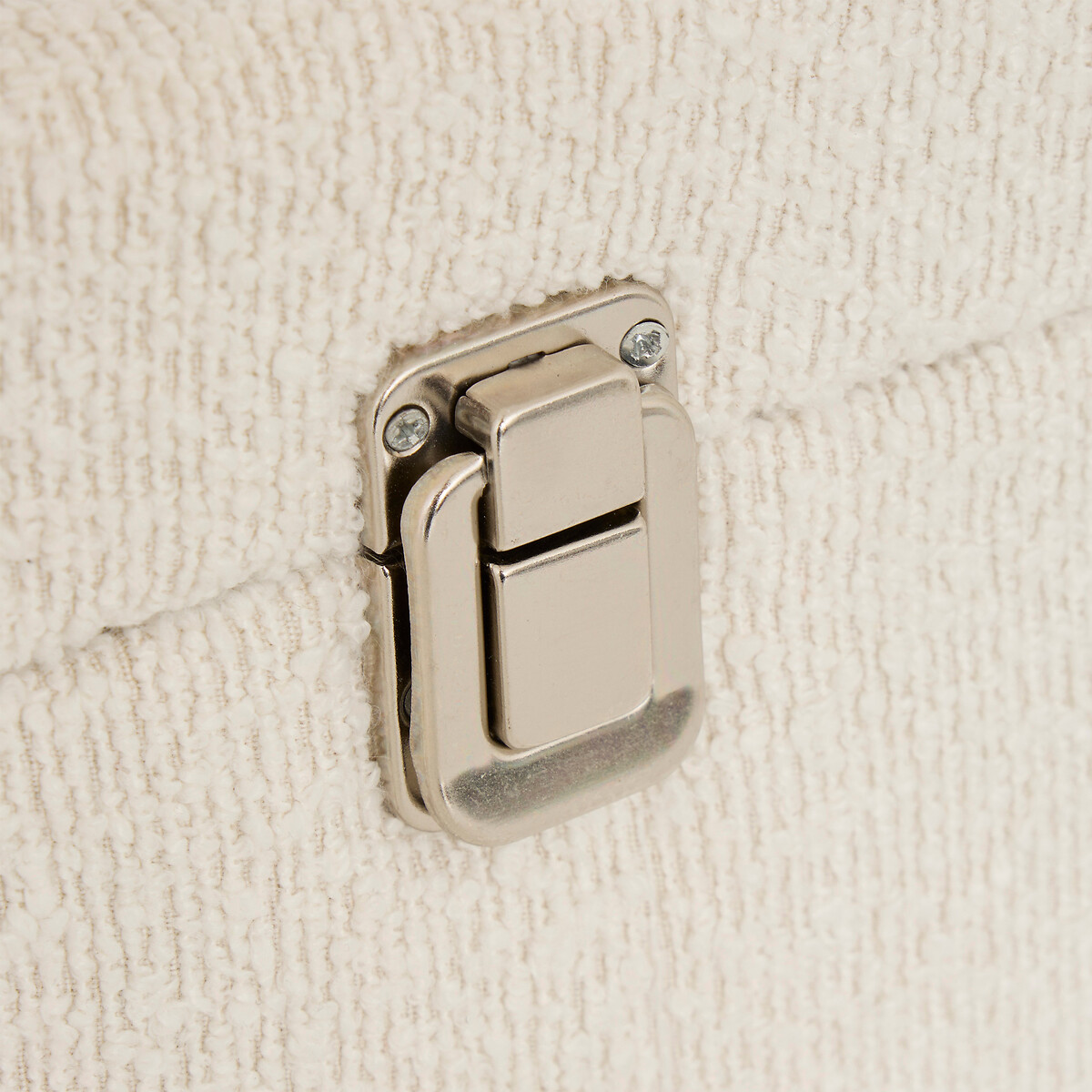Caixa decorativa CARLIE branca 26x34x54cm,  Caixa decorativa CARLIE branca 26x34x54cm