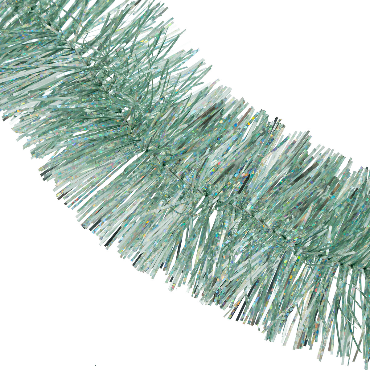 Grinalda hologr&aacute;fica verde 200x5cm