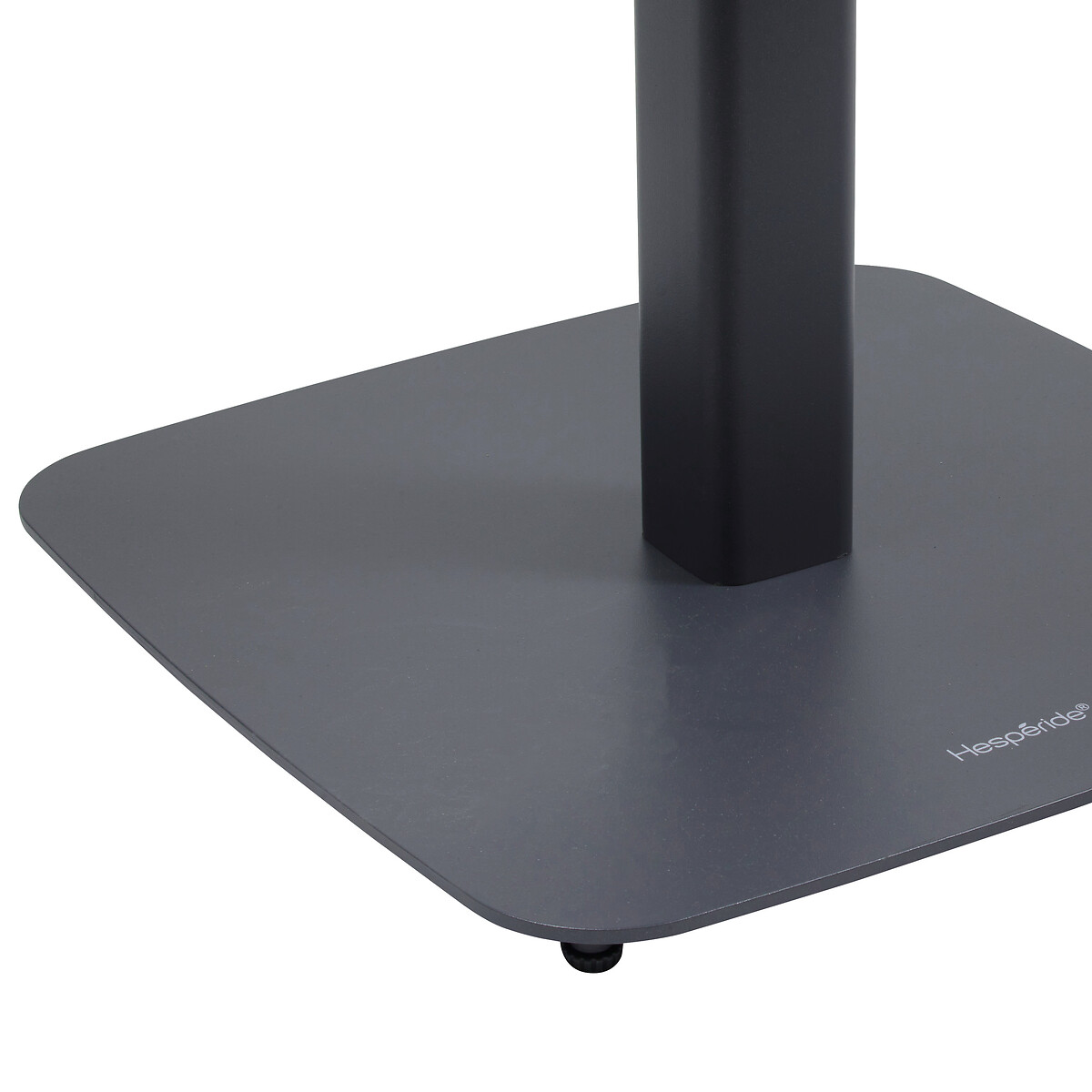 Mesa quadrada ALEGORIA graphite em a&ccedil;o