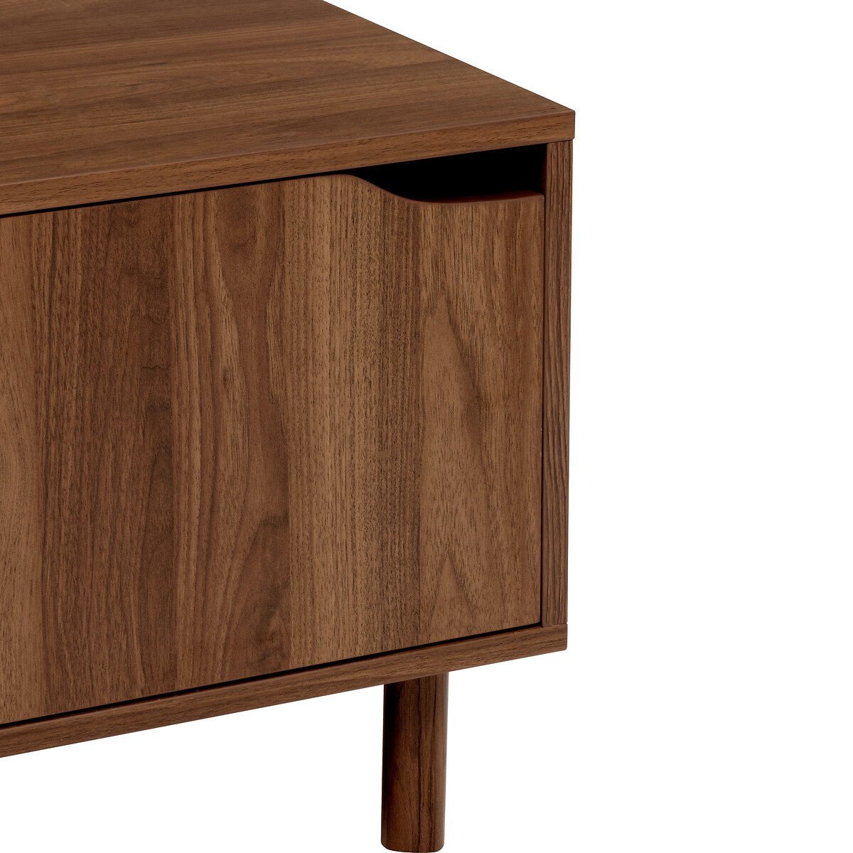 Mesa de apoio SLIDY castanha 108cm