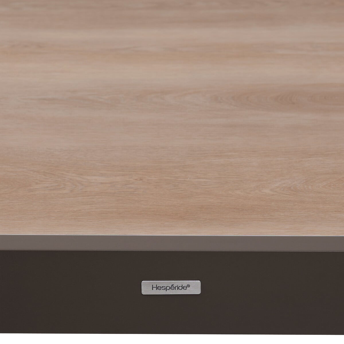 Mesa extens&iacute;vel PIAZZA tonka em alum&iacute;nio 200-320cm