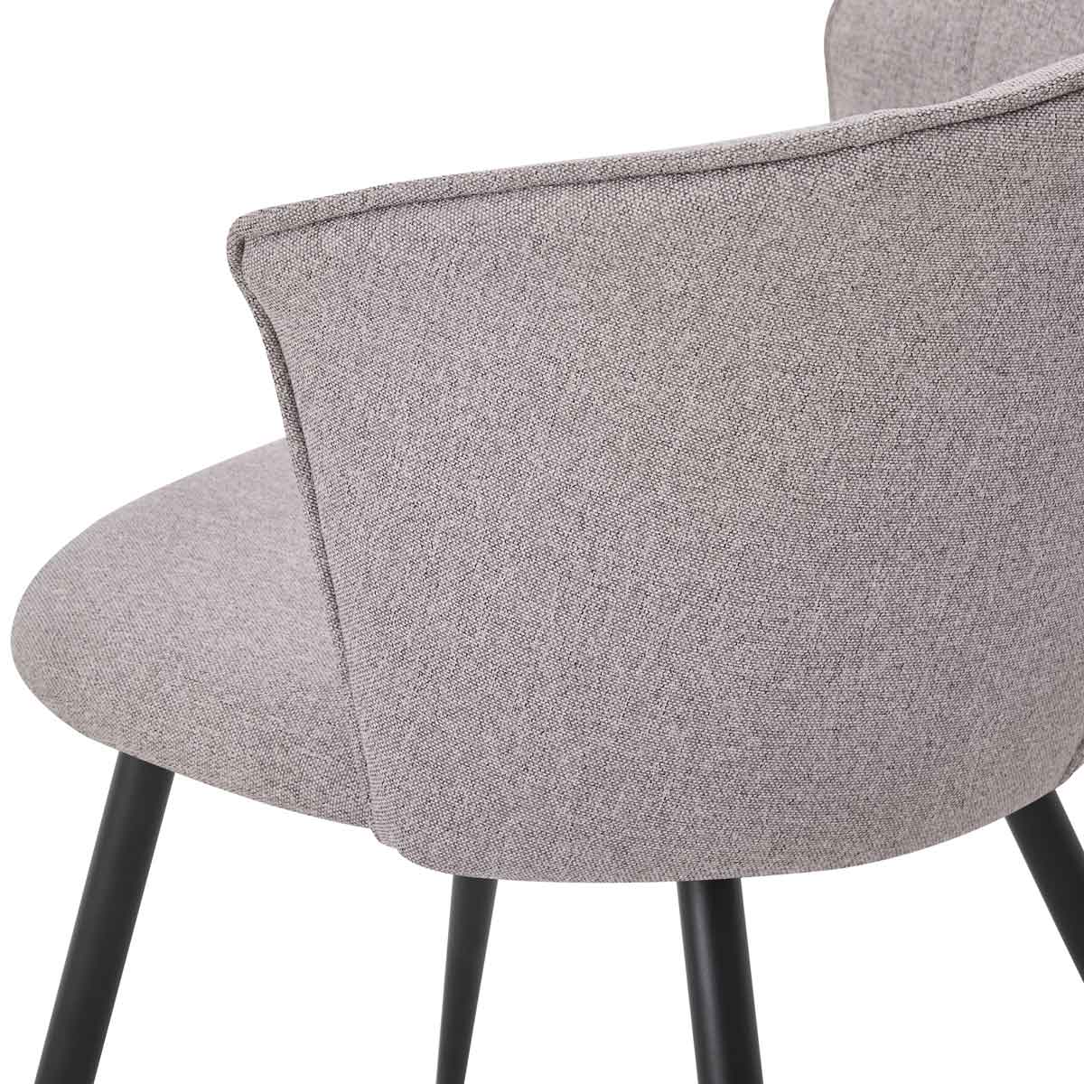 Cadeira LOLA taupe em tecido