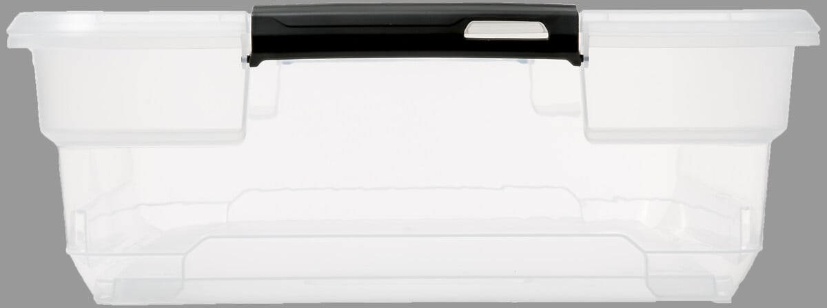 Caixa de arruma&ccedil;&atilde;o SOLUTIONS transparente 38l
