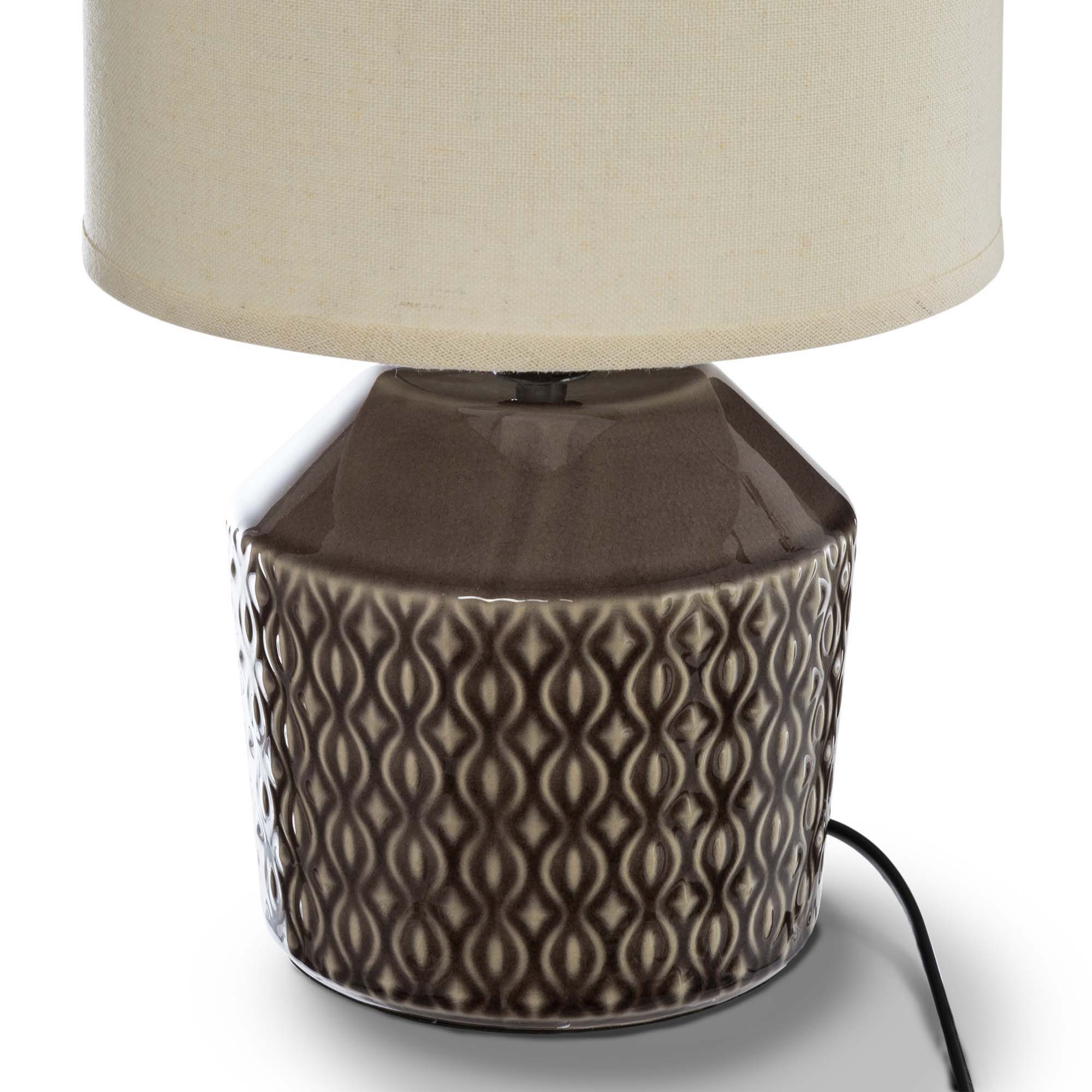 Candeeiro Mesa Ilou Castanho