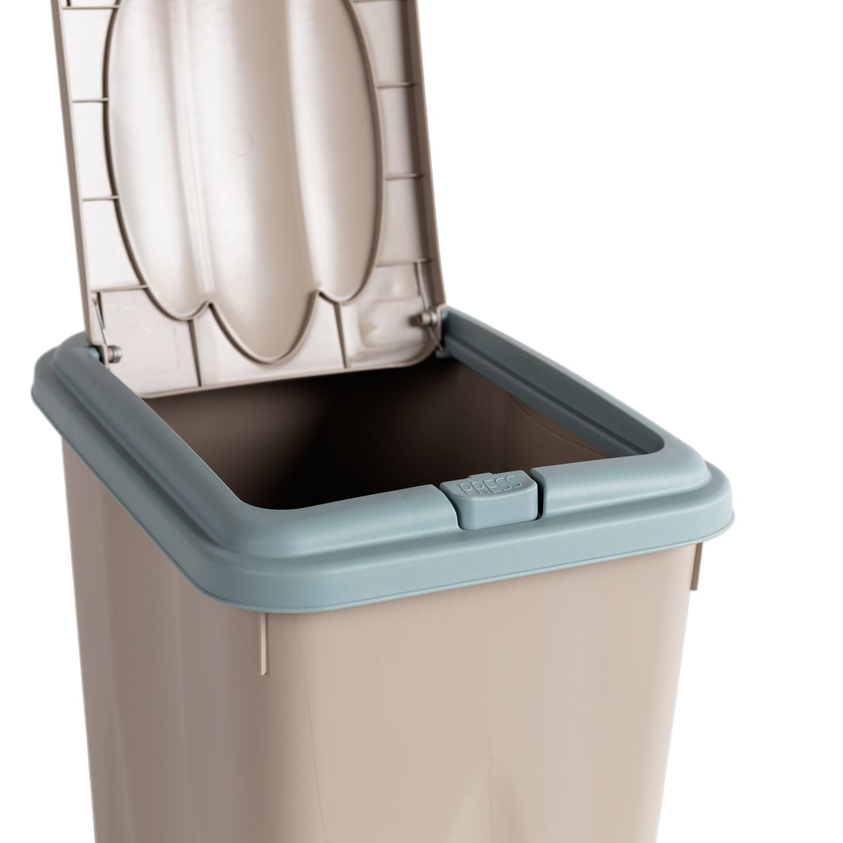 Ecoponto 21L pl&aacute;stico com tampa azul