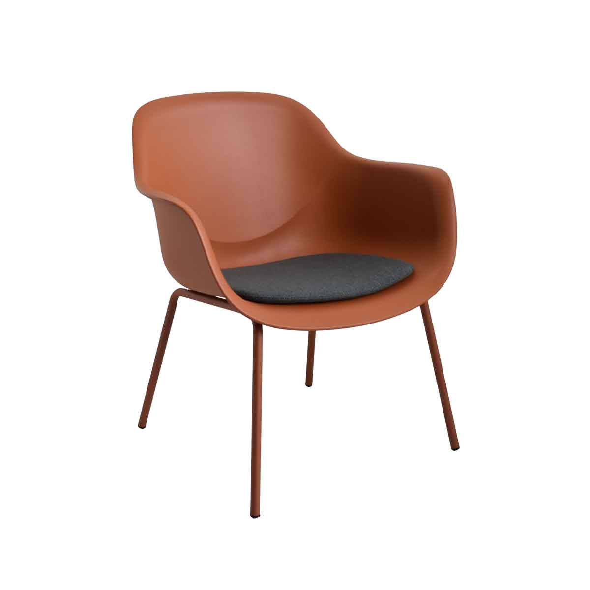 Conjunto de exterior terracota para 2 pessoas