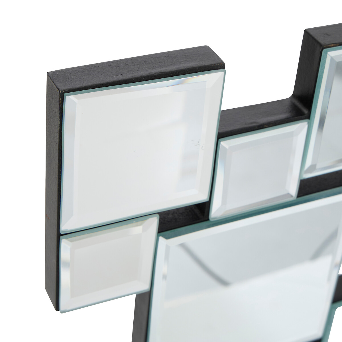 Espelho decorativo JANDIRA prateado 60x38cm