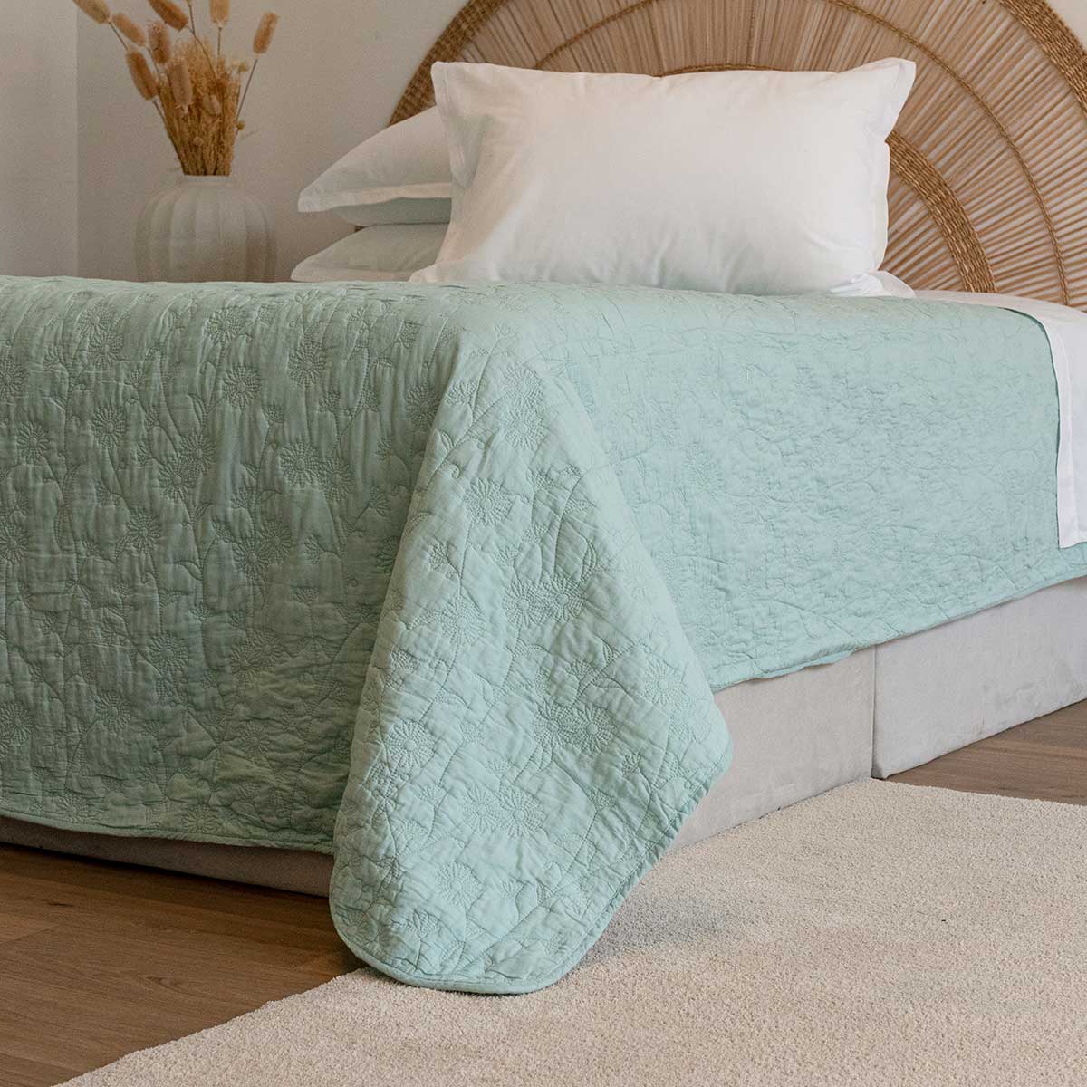 Colcha DAISY azul 220x240cm