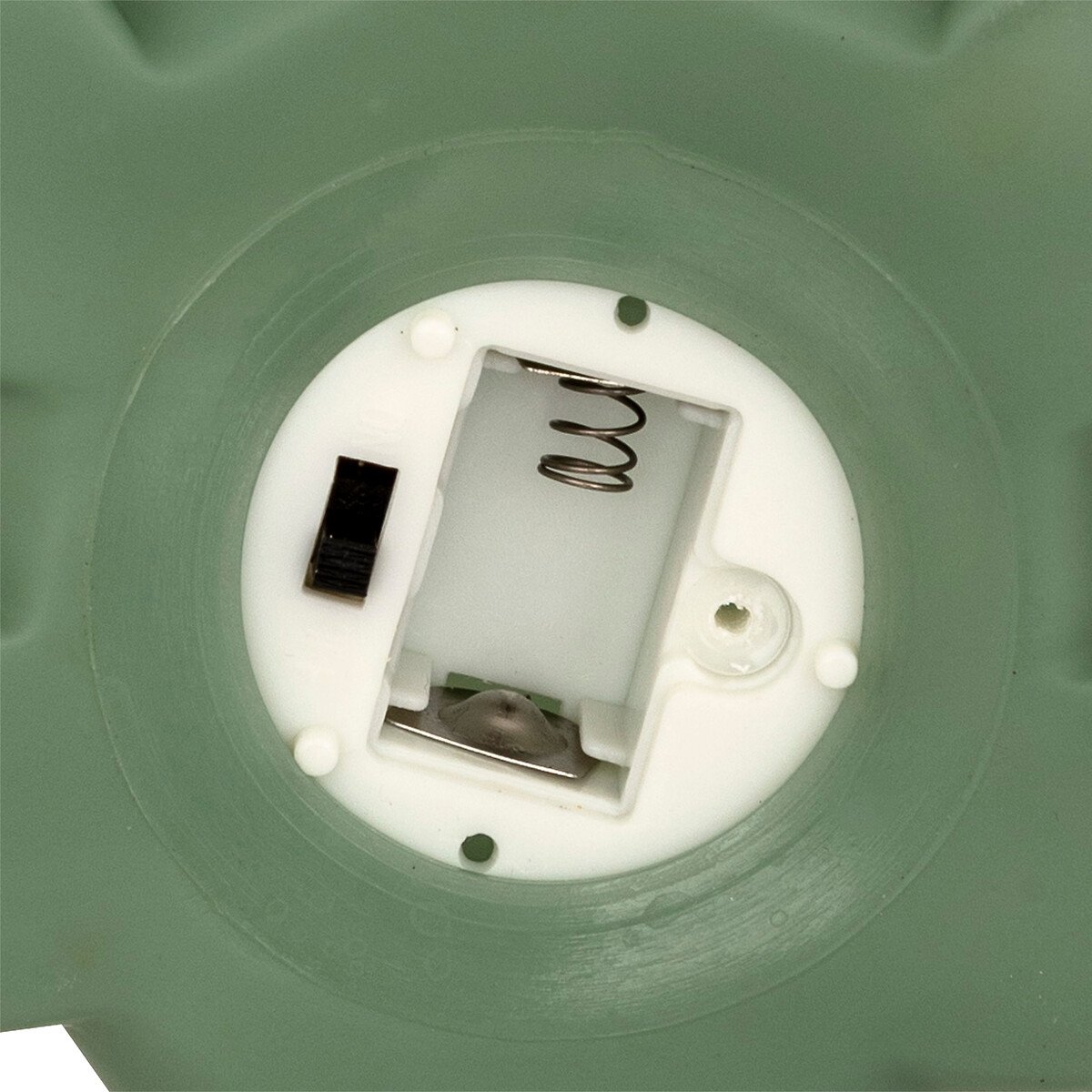 Luz de presença dinosauro verde 17cm