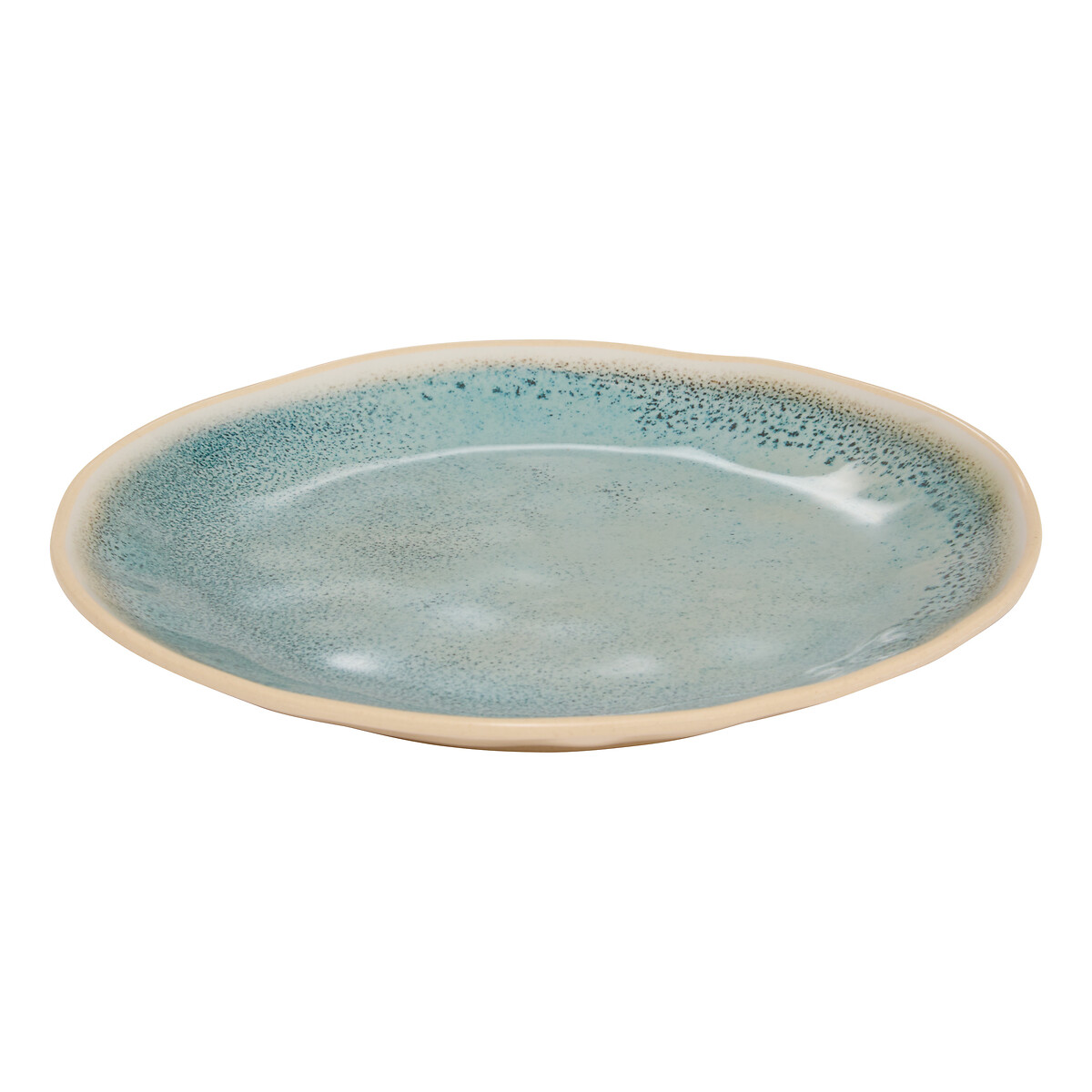 Prato de sobremesa PIA azul 23cm
