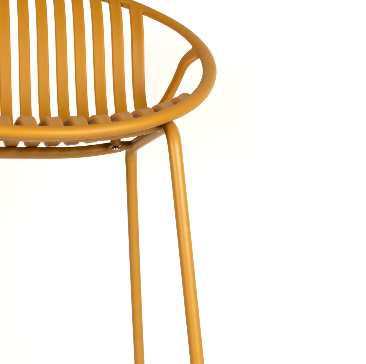 Banco bar CLAY amarelo 99cm