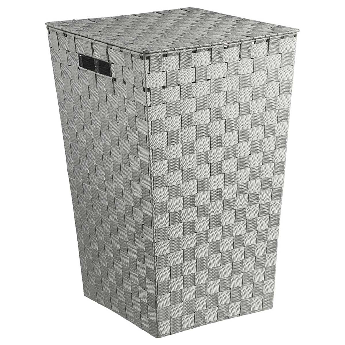 Cesto de roupa wc cinza