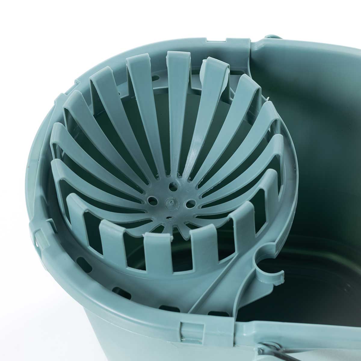 Balde com espremedor azul 16l