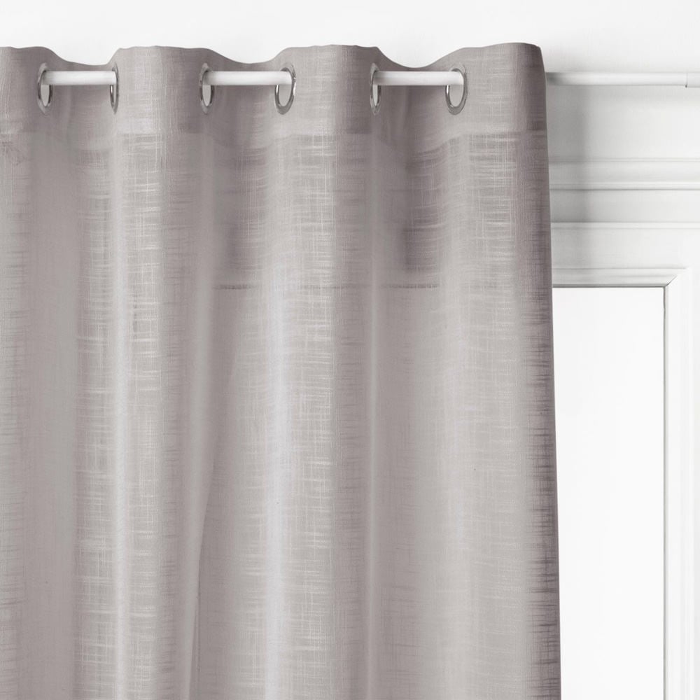 Cortina organza cinza 140x240cm