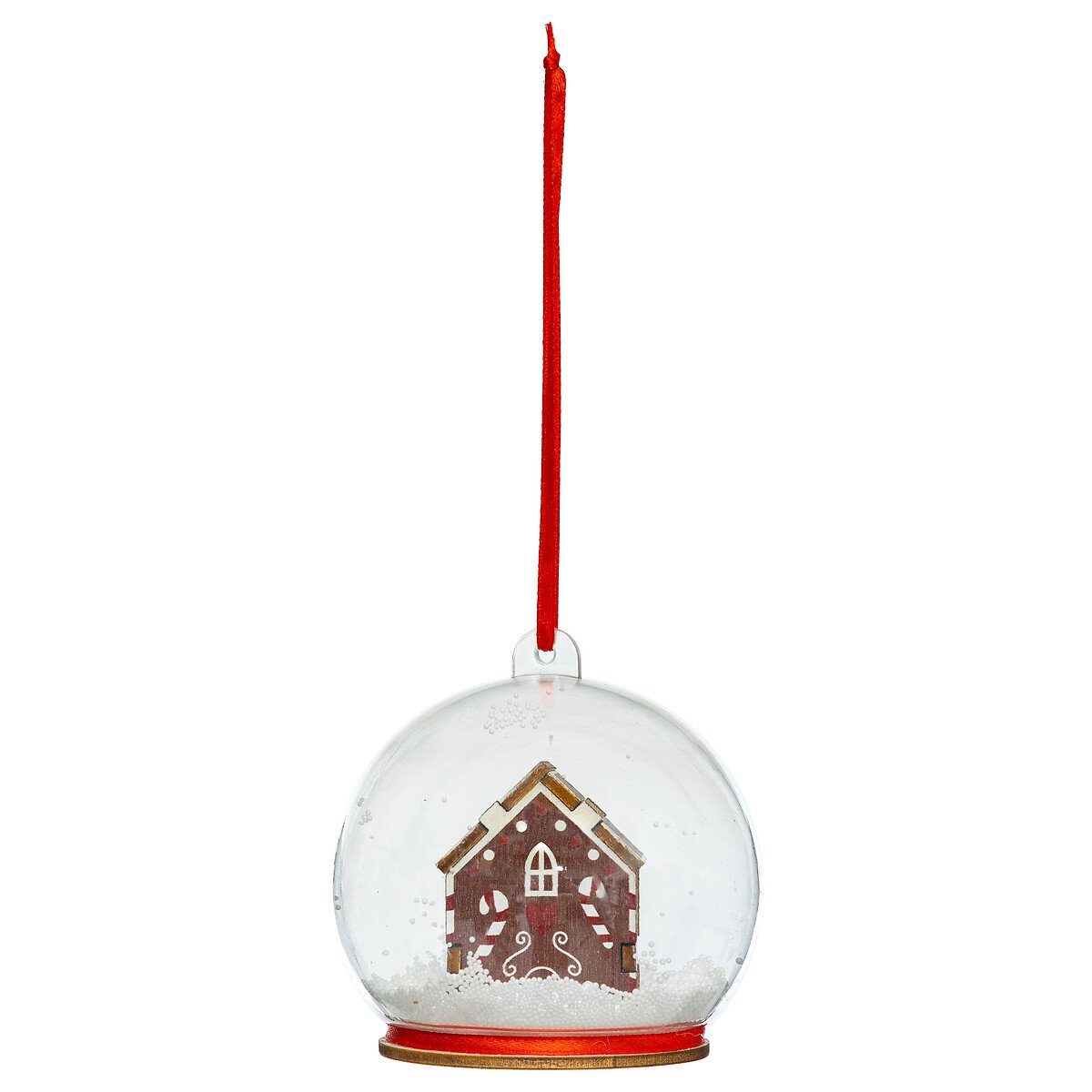 Pendurante casinha de gengibre encapsulada 8cm,  Pendurante casinha de gengibre encapsulada 8cm
