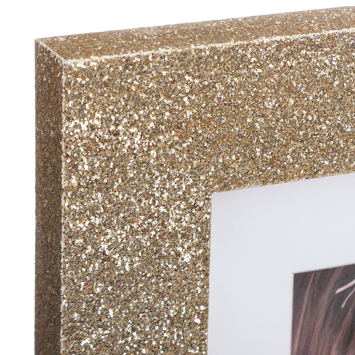 Porta fotos dourado 41x35cm