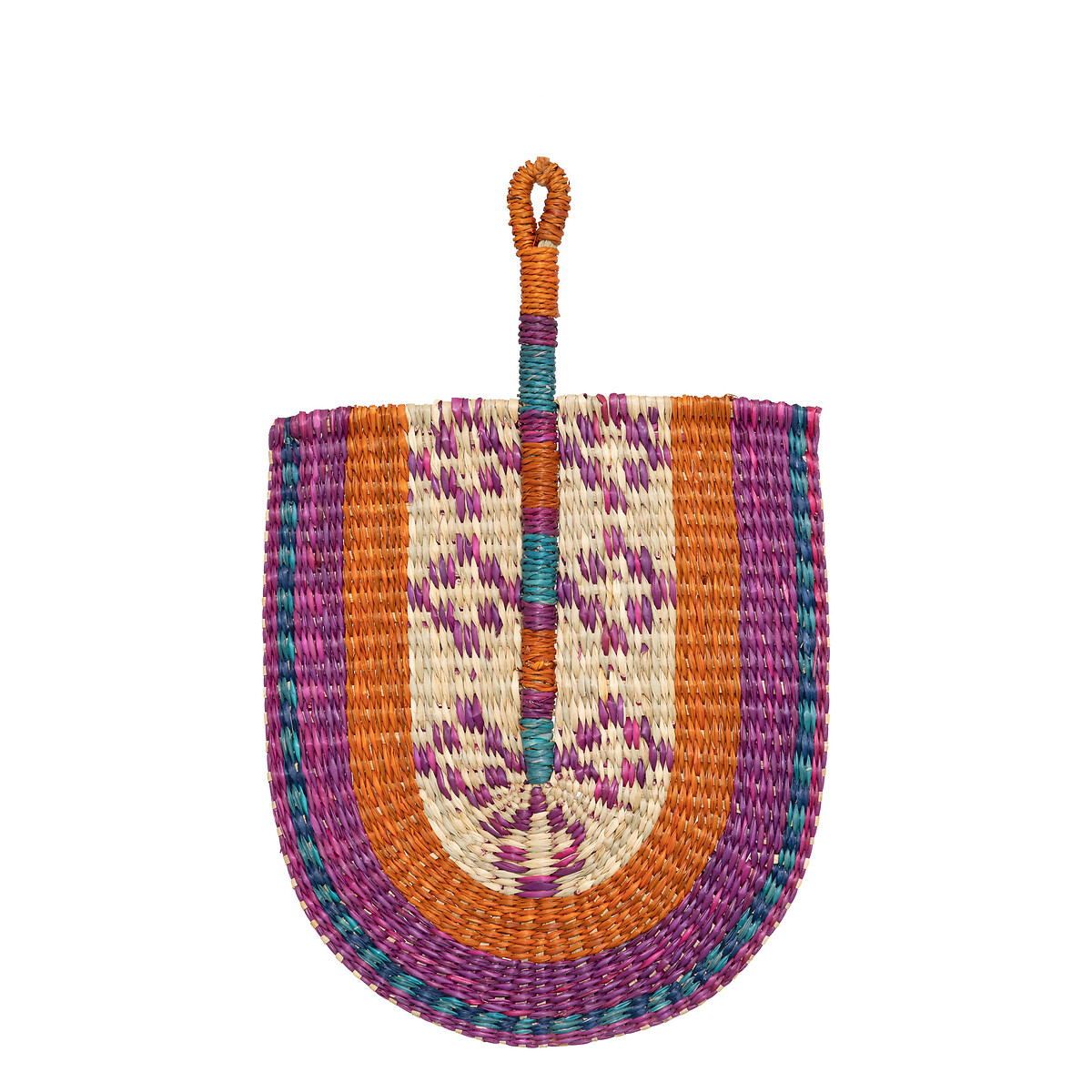 Decora&ccedil;&atilde;o de mural YUCATAN em vime 29x45cm