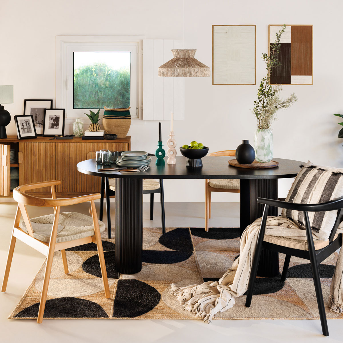 Cadeira YAMATO natural em madeira faia 56x56x73cm