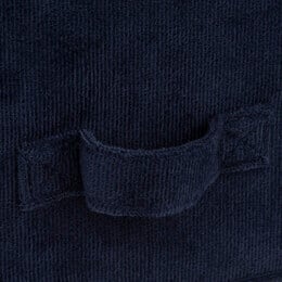 Caixa de arruma&ccedil;&atilde;o azul marinho veludo