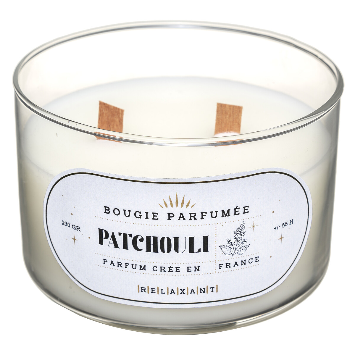 Vela perfumada patchouli SNOW 470g