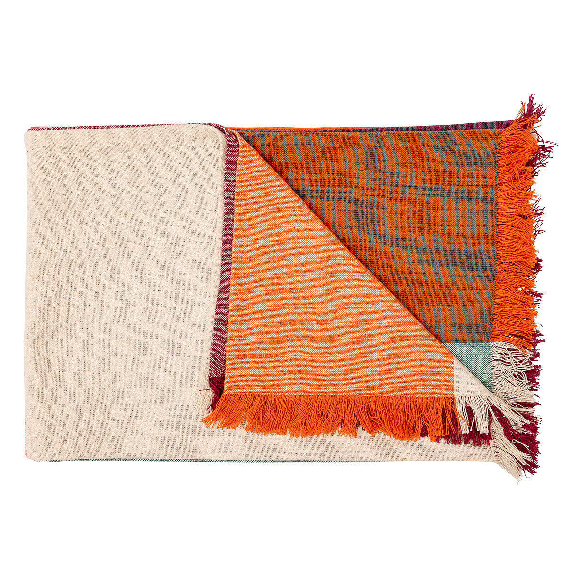 Colcha para cama YUCATAN de algod&atilde;o 130x180cm