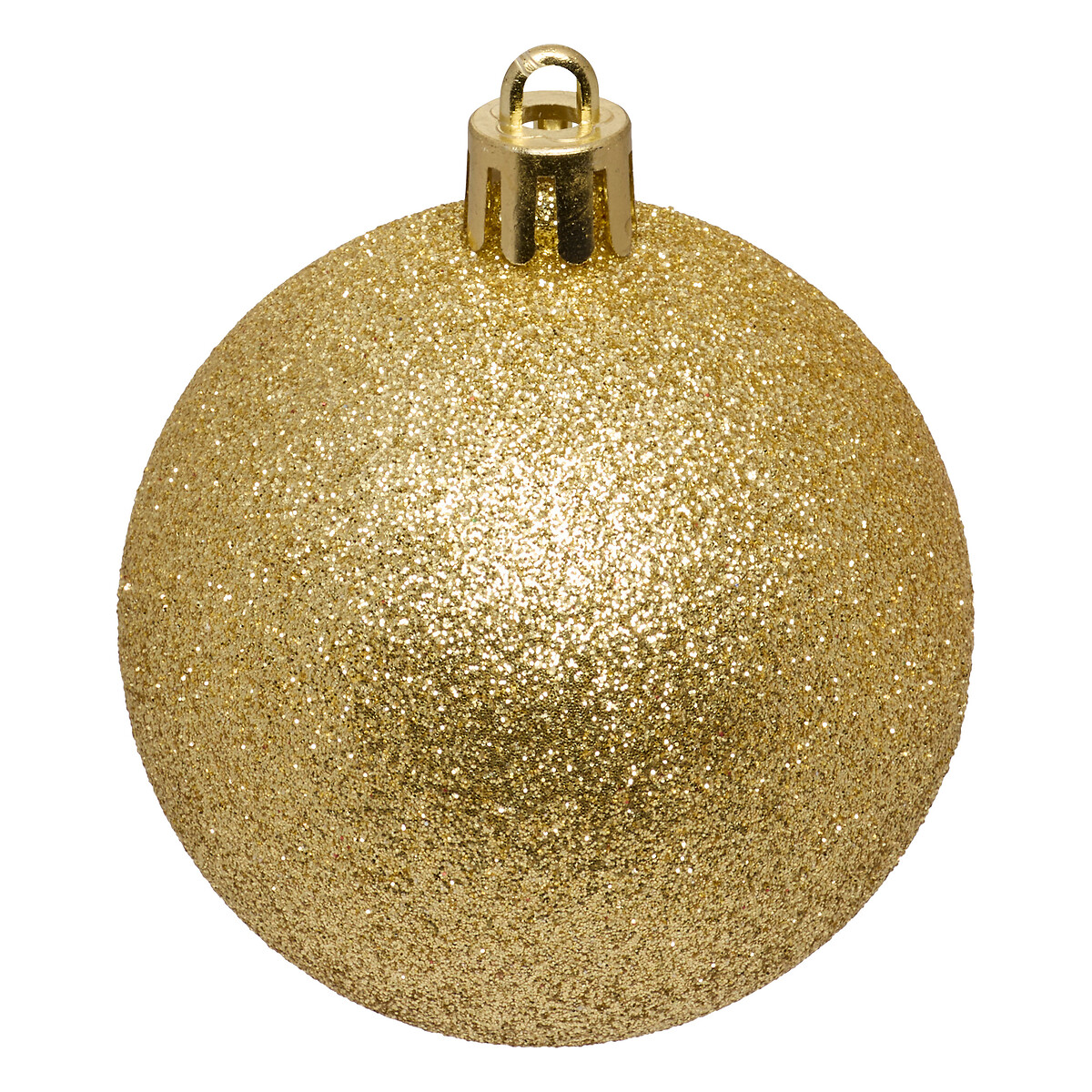 Conjunto de 60 bolas vermelho e dourado