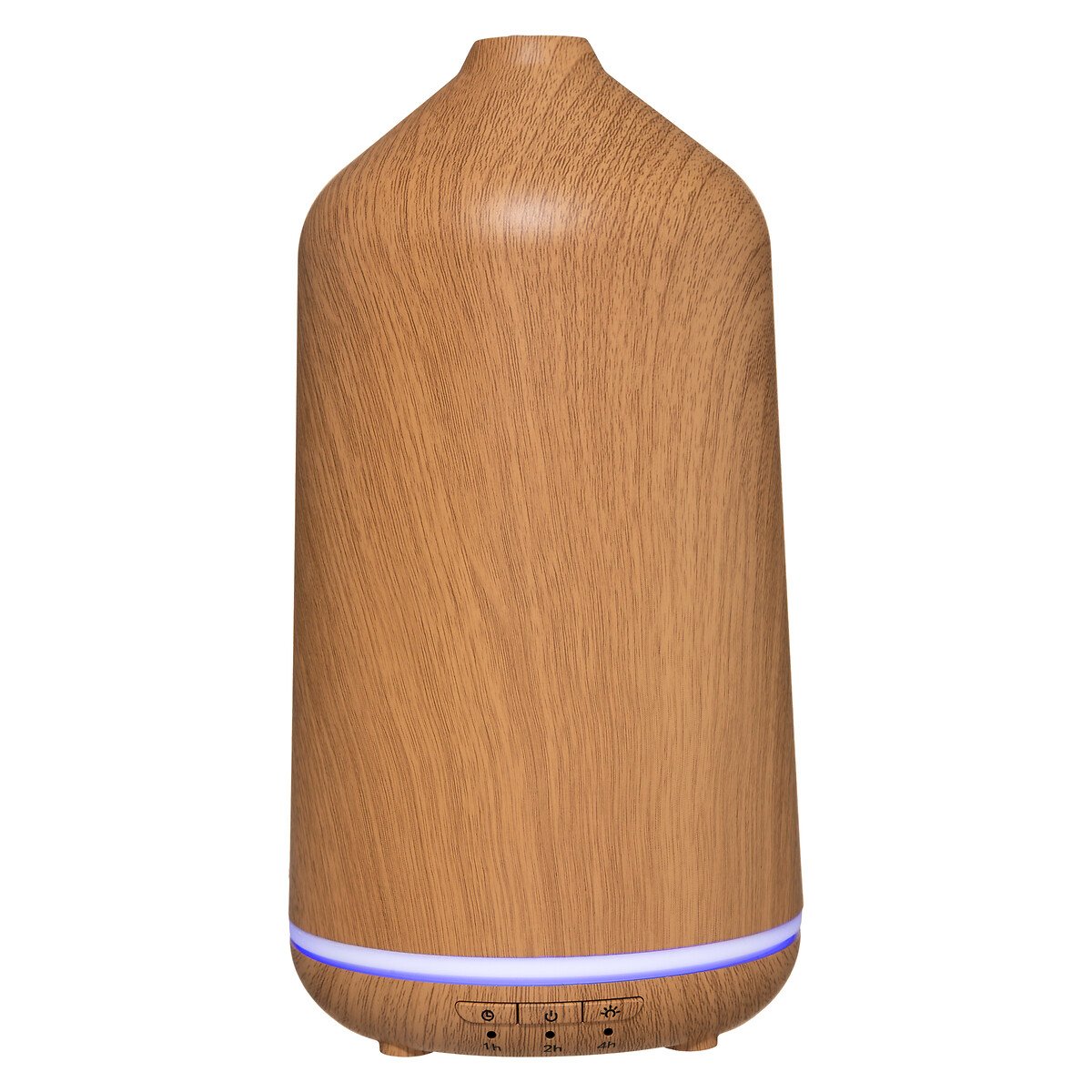 Difusor castanho em madeira com led 250ml