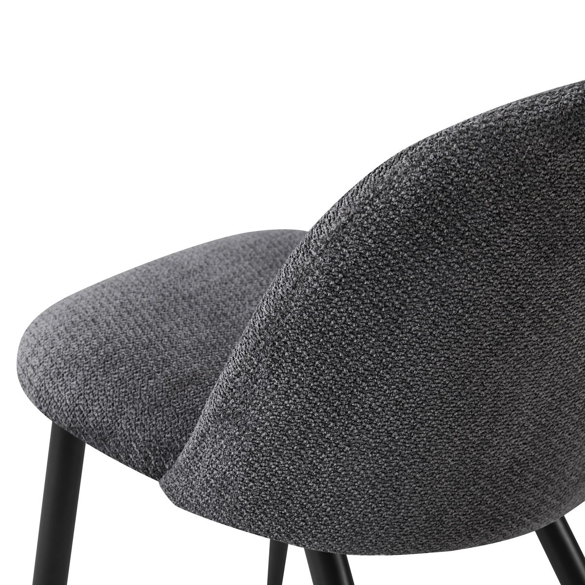 Cadeira ACCRA em tecido cinza