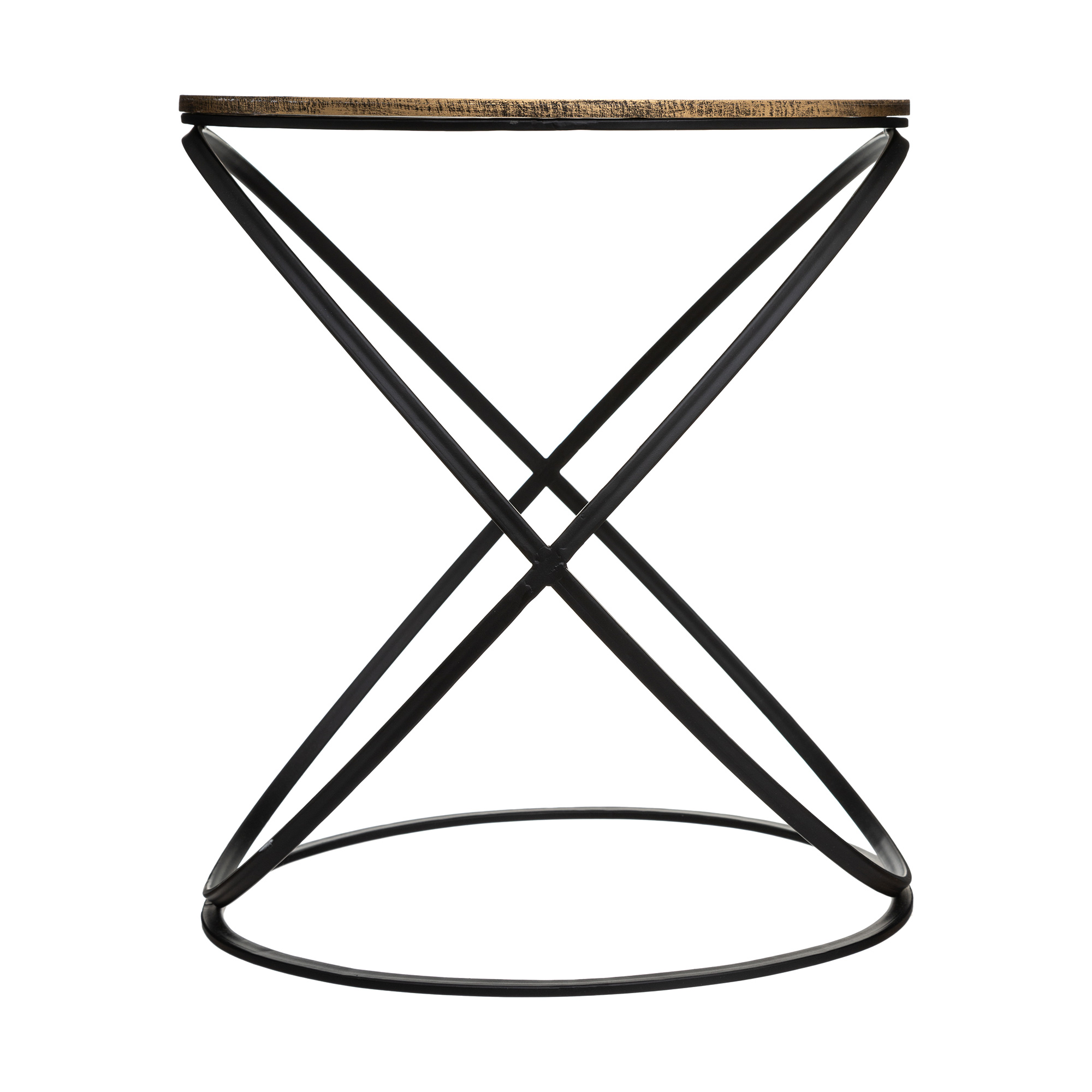 Mesa De Apoio Cobre &Eacute;tnica 34X34X38.5Cm