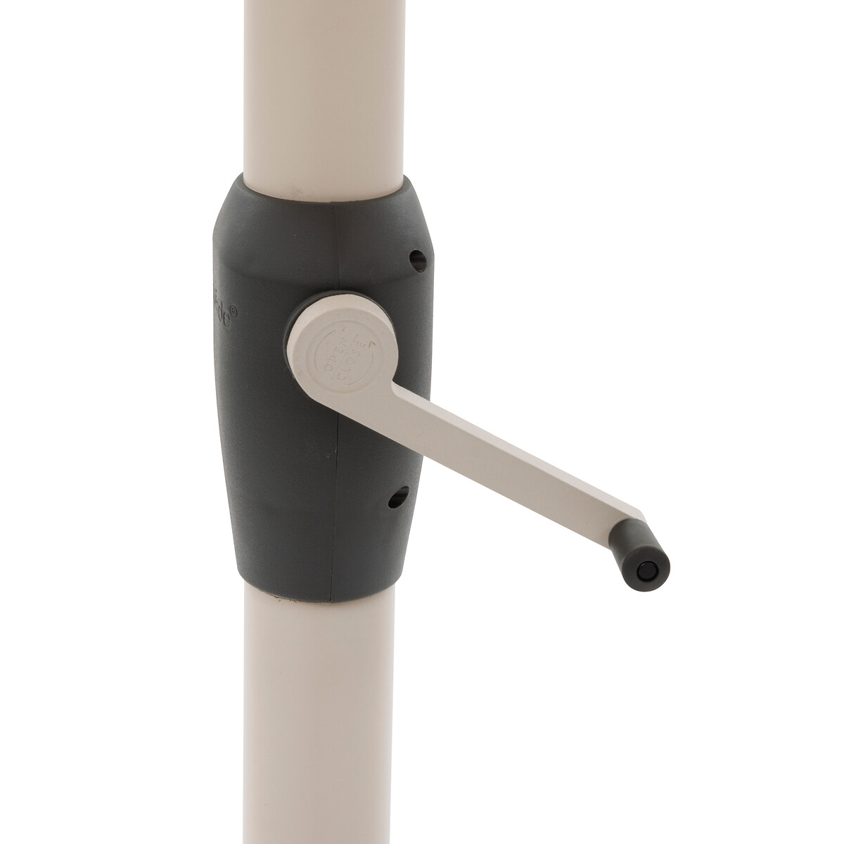 Guarda-sol LOOMPA argile bl&eacute; 2x3m