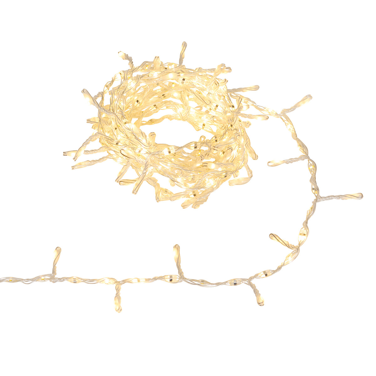 Série de natal branco quente 4M 300LED