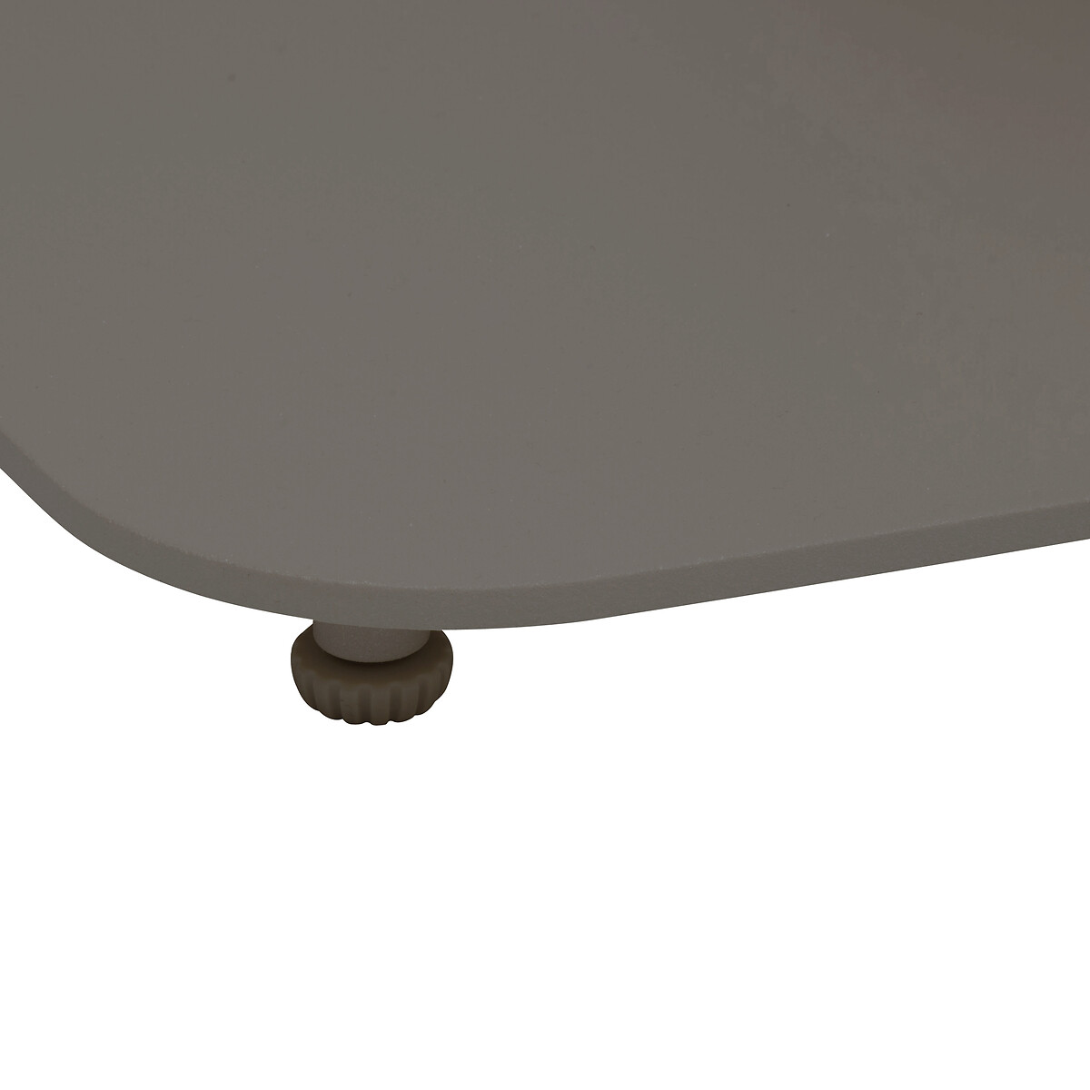 Mesa quadrada ALEGORIA caf&eacute; em a&ccedil;o