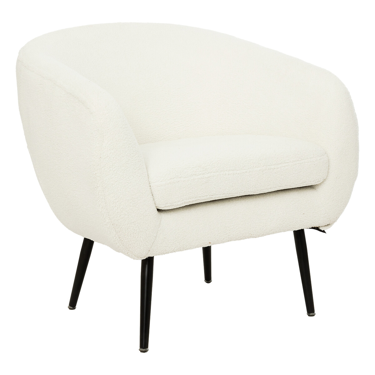 Poltrona SOLARO branco em pelo