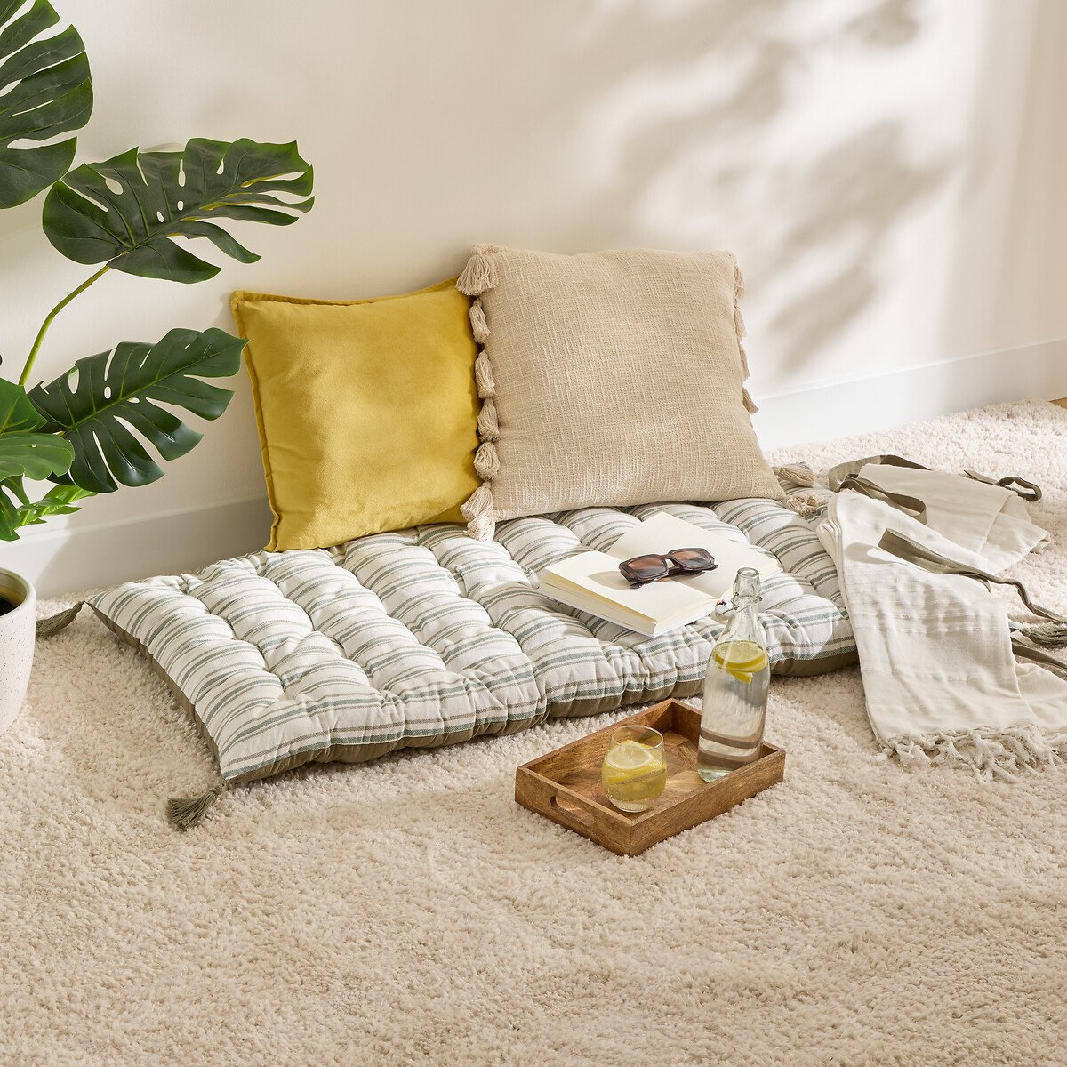 Coxim de ch&atilde;o GROOVE verde