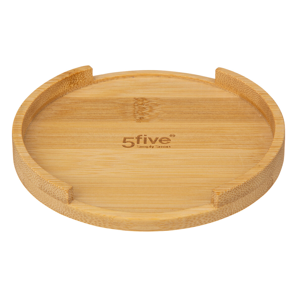 Caixa para utens&iacute;lios NATUREO preta com base em bambu