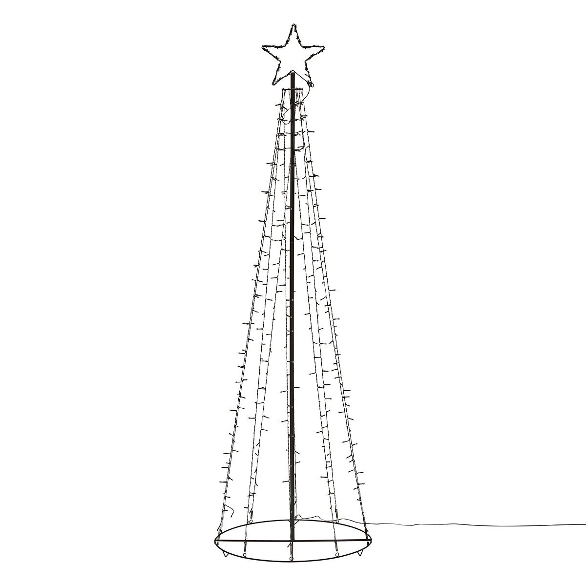 Árvore de natal luminosa 330LED 190cm,  Árvore de natal luminosa 330LED 190cm