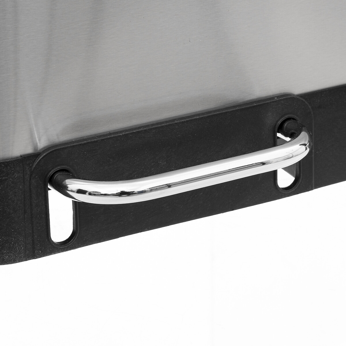 Balde do lixo com pedal ARIANE prateado 30l+30l